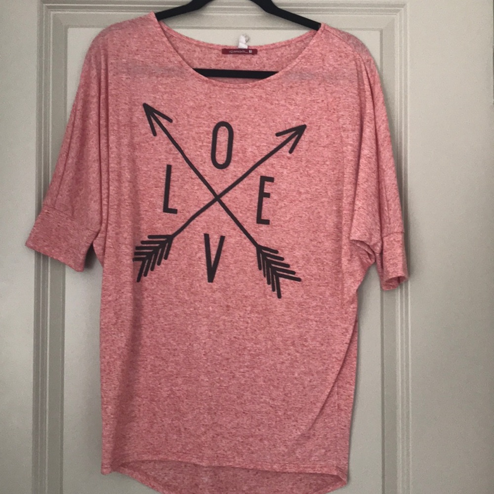 Boutique Love graphic T-shirt Medium